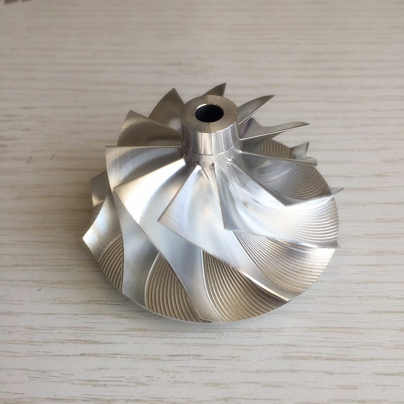 RHF55 48.62/65.00 mm 11+0 Blade Turbine Milling/Burnt Compressor Wheel VIET
