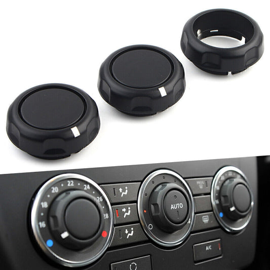 For 2007-2015 08 for Land Rover Freelander 2 3x Air Condition Control Volume Knobs