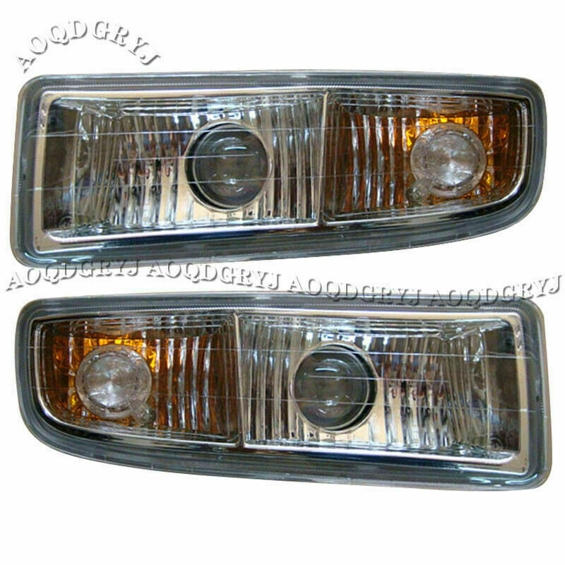 LH+RH Front Bumper Fog Light Driving Lamp Replace Fit for Lexus LX470 1998-2002