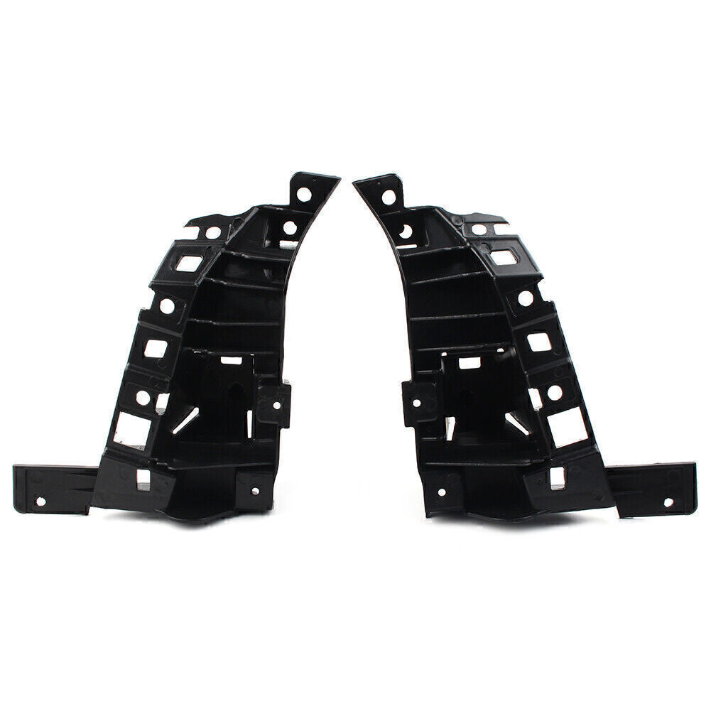 for Jeep Pair Front Bumper Face Bar Brackets Retainer Mounting Braces Lower
