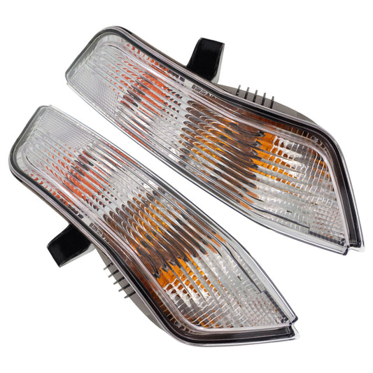 Right Left Fits for Ford for Mustang 2015-2017 Turn Signal Light Lamp w/ Halogen Bulb