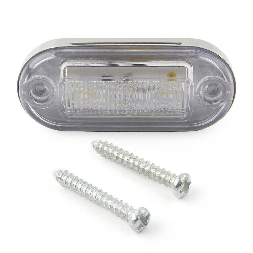 3528 SMD 12V Red LED Signal Light Lamp For Truck Trailer RV Boat