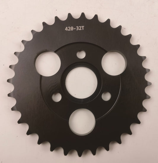 7075 CNC 420 32T Black Rear Sprocket for Honda Monkey Z50A Z50 Z50R Skyteam z50