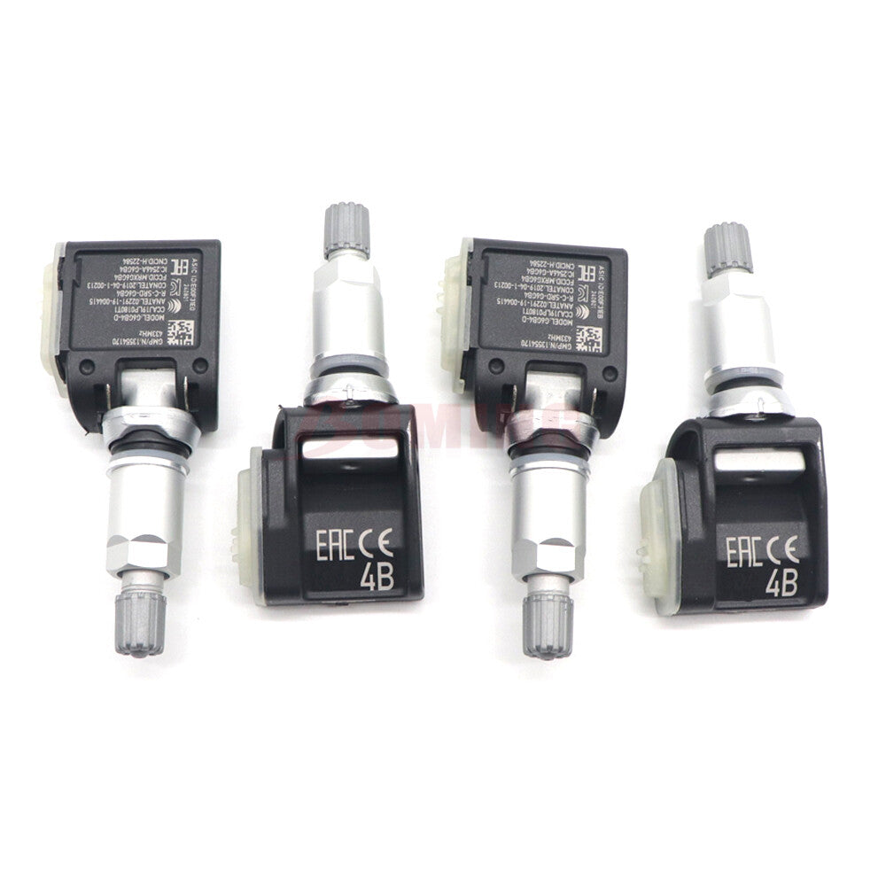 4PCS TPMS Tire Pressure Sensor for Chevrolet for Corvette 2022-2024 433MHz 13554170