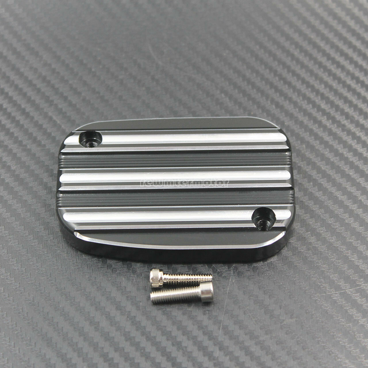 One Pair Brake Master Front Cylinder Cover Fit for Harley FLHT FLTR CVO VRSCD
