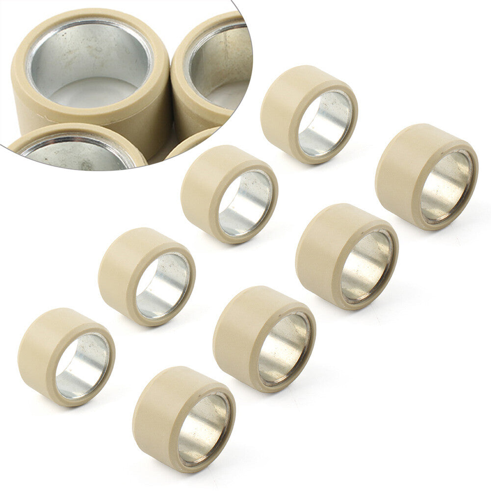 8PCS Primary Clutch Variator Roller 30X18 25g For CFMOTO CF188 CF500 500CC ATV