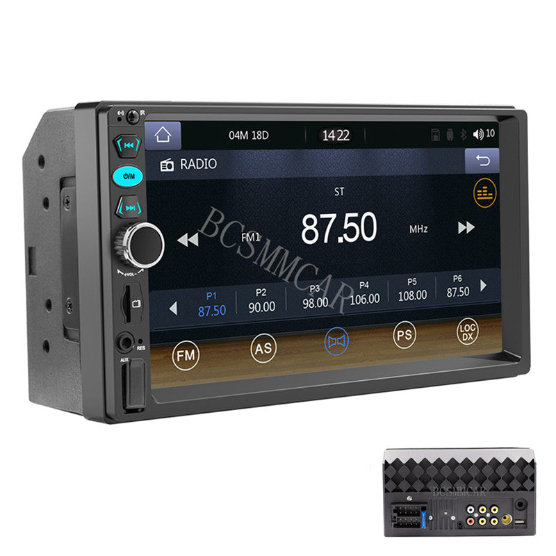 7in Car Radio Double 2Din For Apple Carplay Andriod Auto Stereo Touch Screen AUX