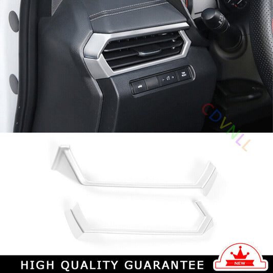 LR AC Air Outlet Vent Cover Trim for Nissan Altima Teana 19-2022 Matte Silver