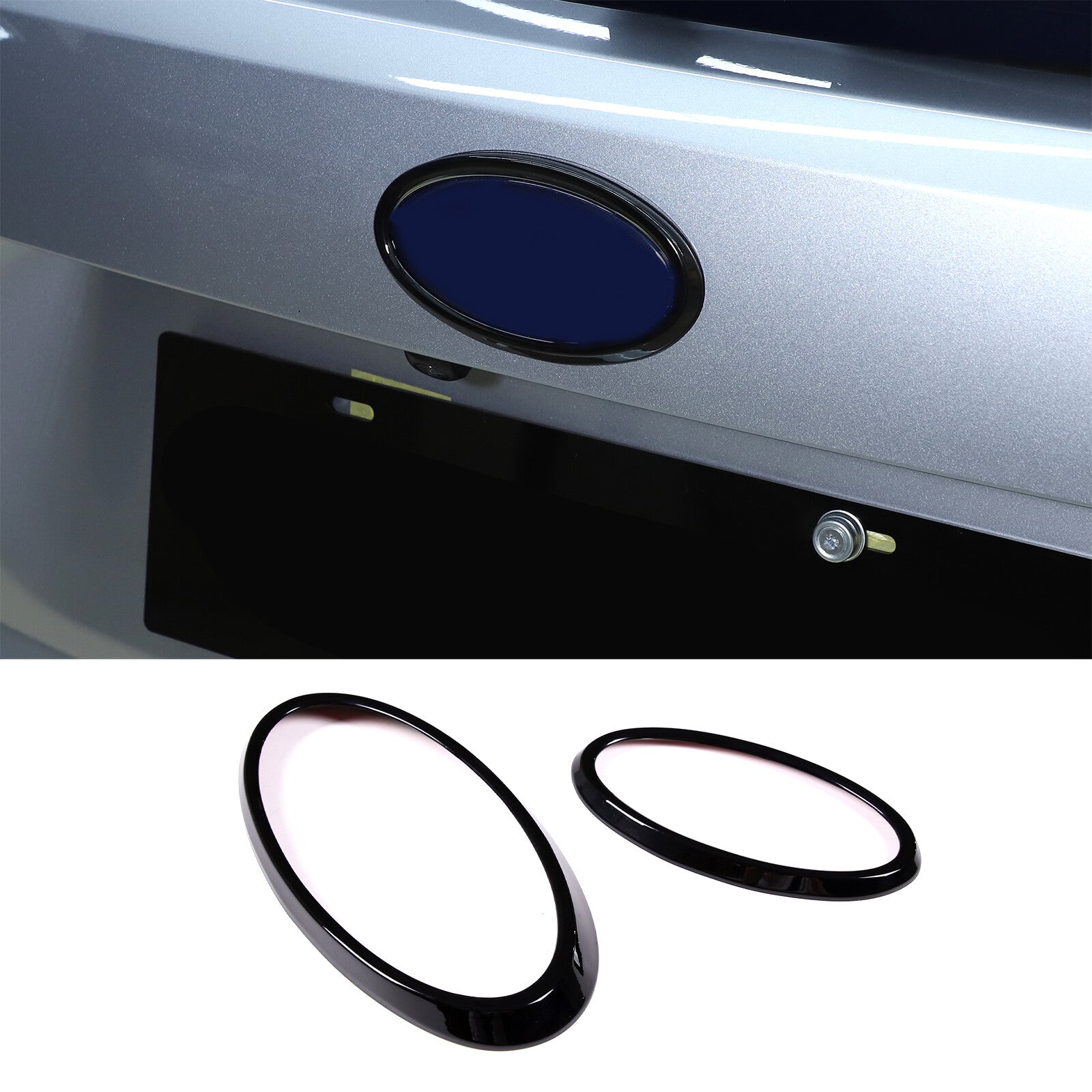 Matte Black ABS Center Control Gear Shift Knob Trim for Ford Maverick 2022 - 23