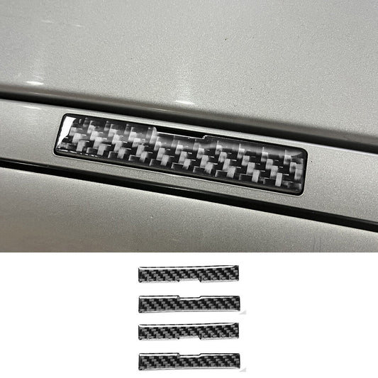 Carbon Fiber Car Roof Decoration Cover Trim Fit for Benz CLS Class C219 2004-09