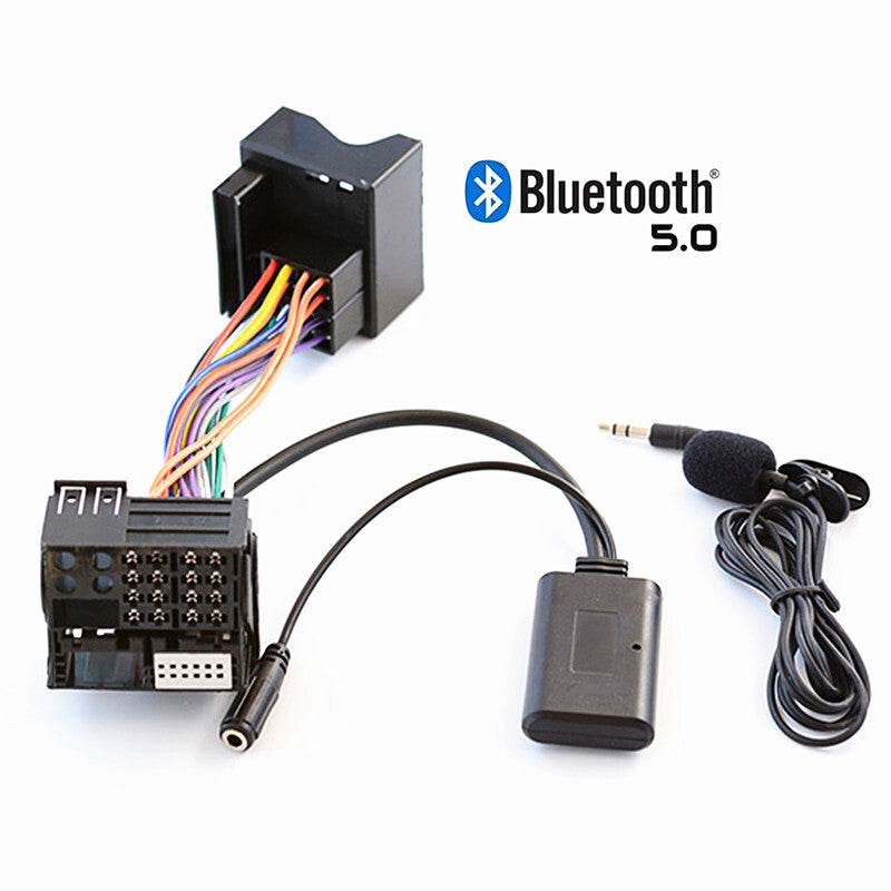 Car Bluetooth Module Receiver Adapter Radio Stereo AUX Cable Adapter for Benz