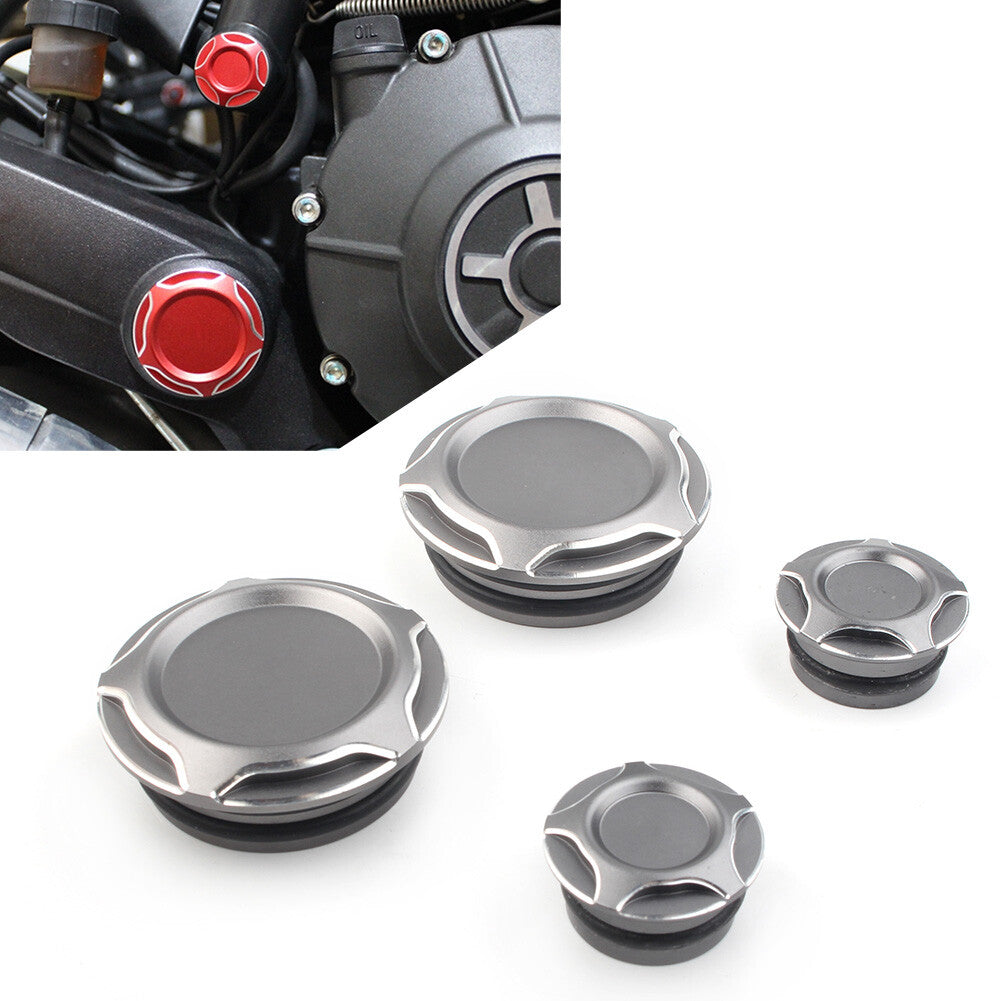 Frame Bar Screw Hole Prevent Dust Cap Plug Fit for Ducati Scrambler 800 400