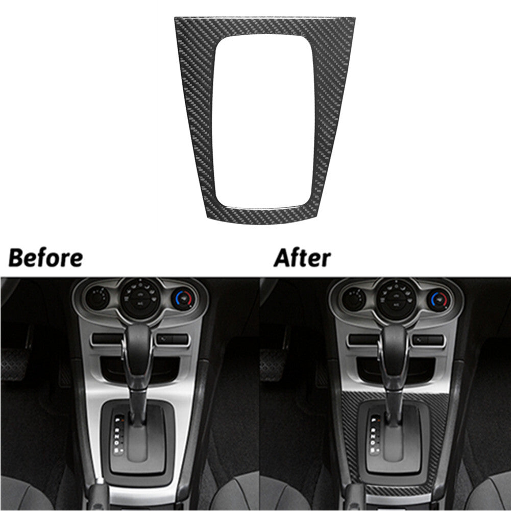 Carbon Fiber Full Set Interior Cover Trim Kit for Ford Fiesta 2011-2015