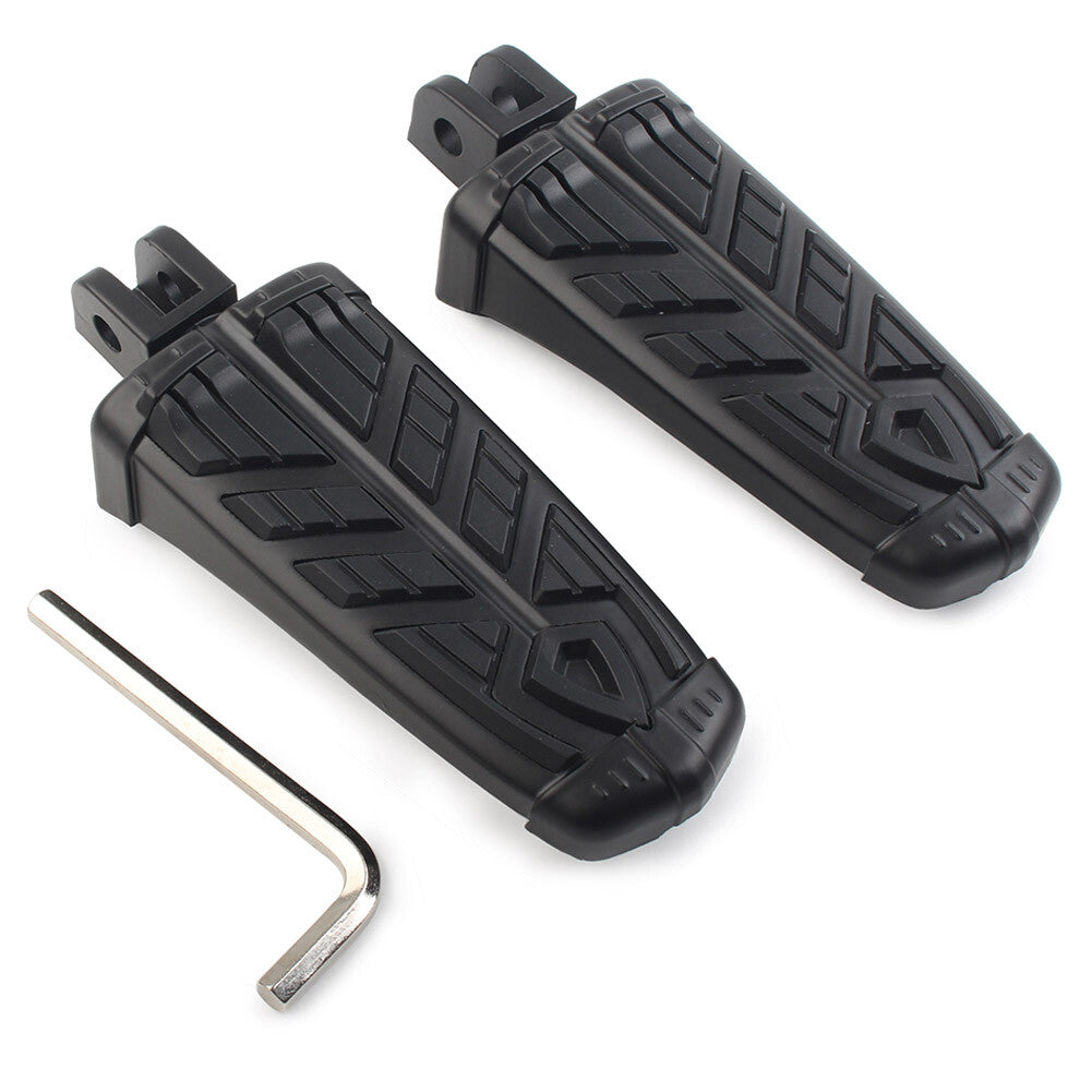2x Fu?rasten Fu?rasten Fu?rasten F¨¹r for Honda CBR900RR Interceptor VFR800 Schwarz