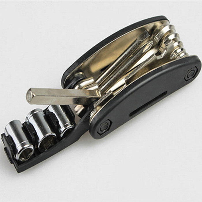Motorcycle Repair Tool Allen Key Multi Flip Hex Wrench Screwdriver