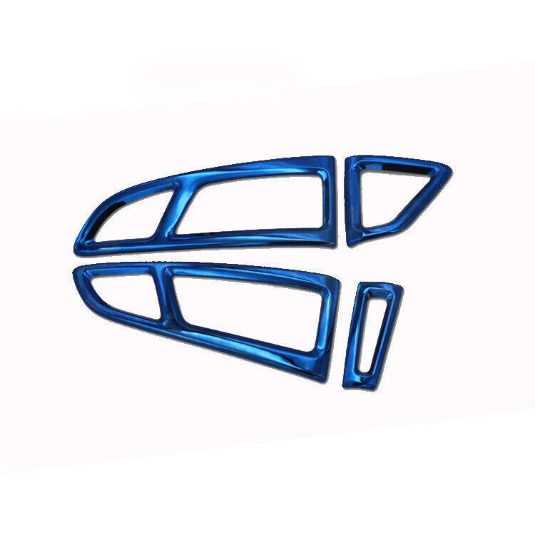 Blue Titanium LR AC Air Outlet Vent Cover Trim Car for Ford Focus ST RS 12-18