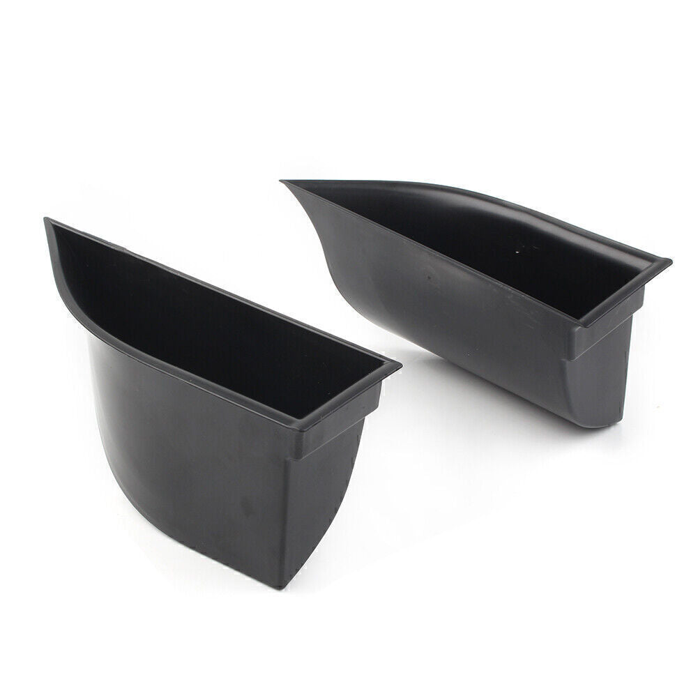 2X Car Front Door Handle Armrest Storage Box Kit Fit for Range Rover Evoque 16-18