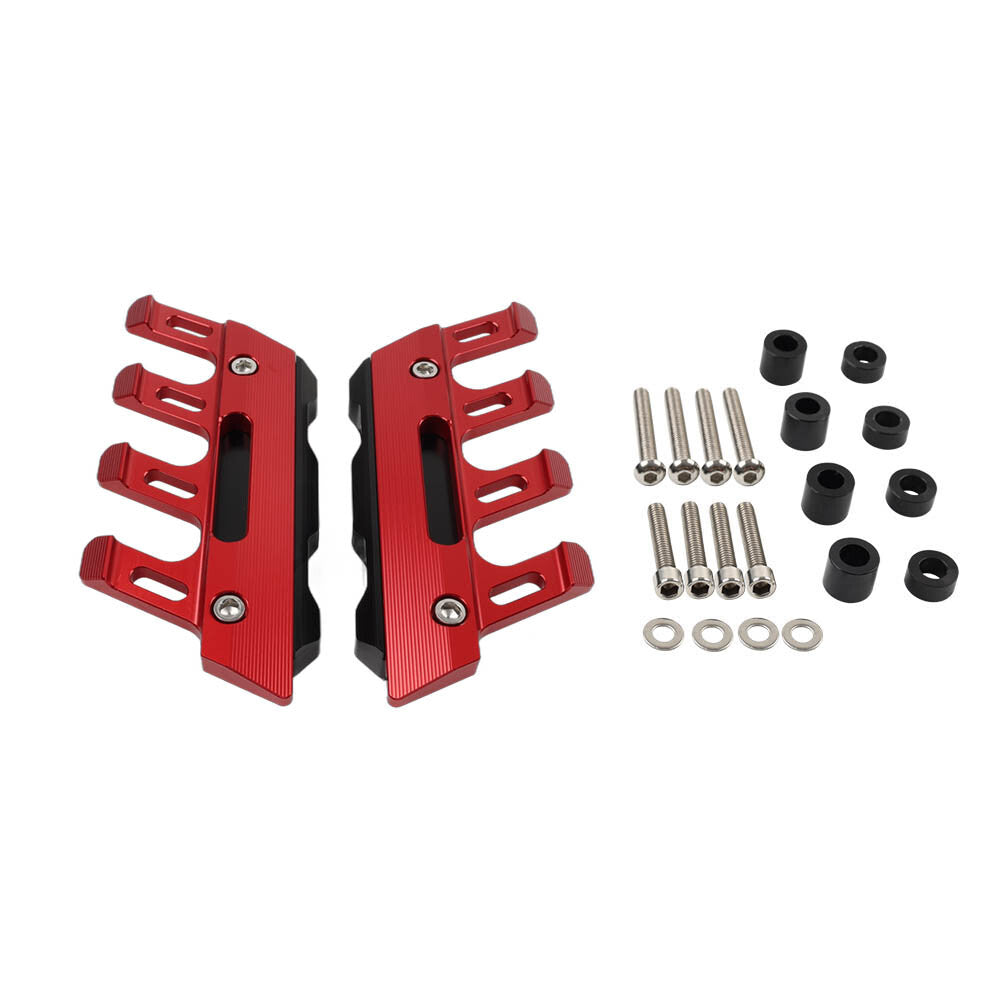 Red Universal Front Fork Protector Mudguard Slider Guard for Yamaha for Suzuki