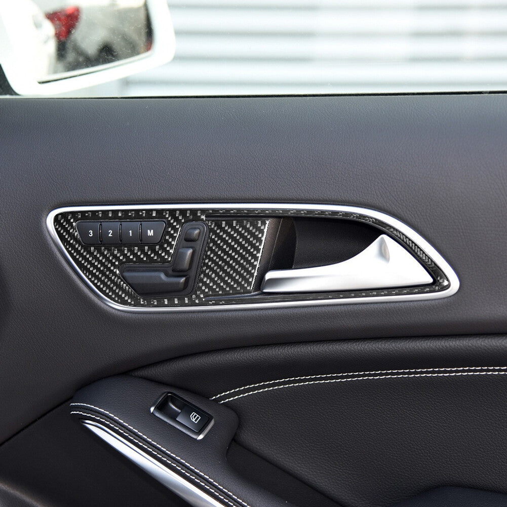 5X Front Door Handle Trim Cover for Mercedes Benz CLA 2014-2018/GLA 2015-2018