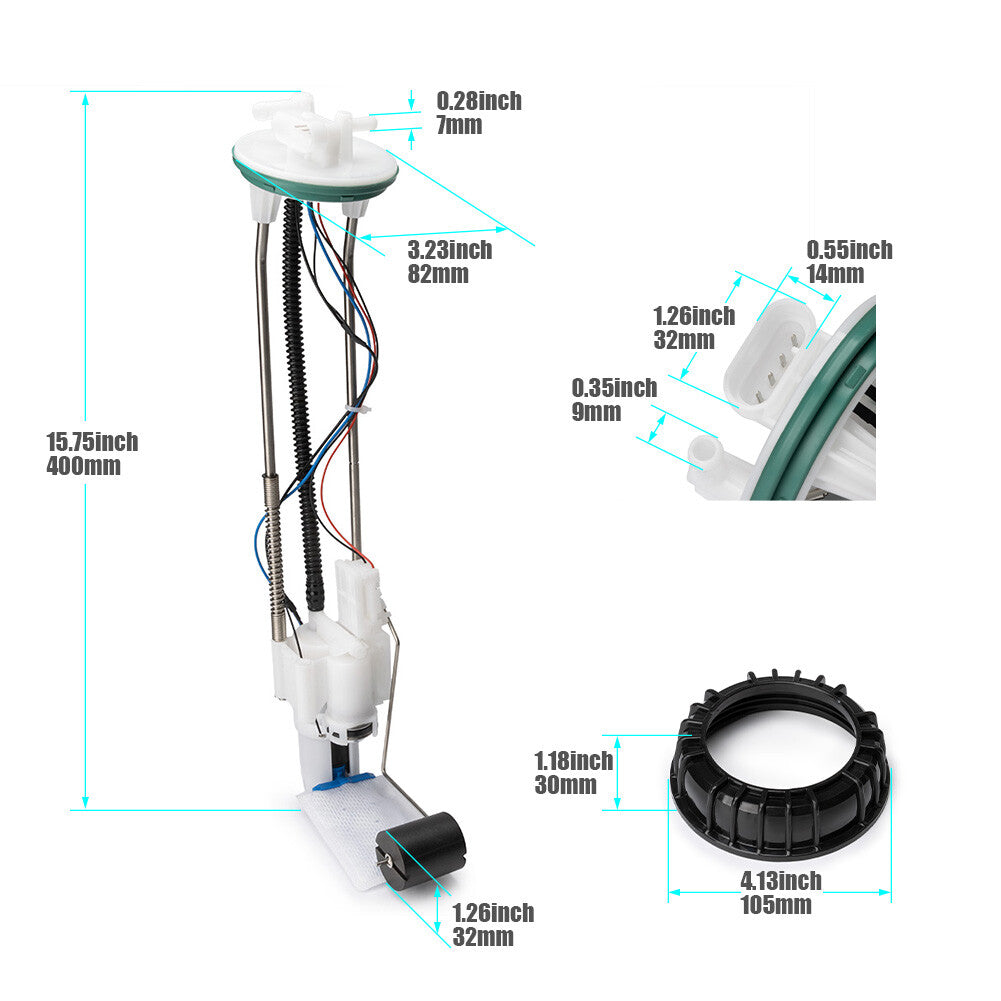 Fuel Pump Assembly Fits For Can-Am 709000461 Outlander 570 2016-2021
