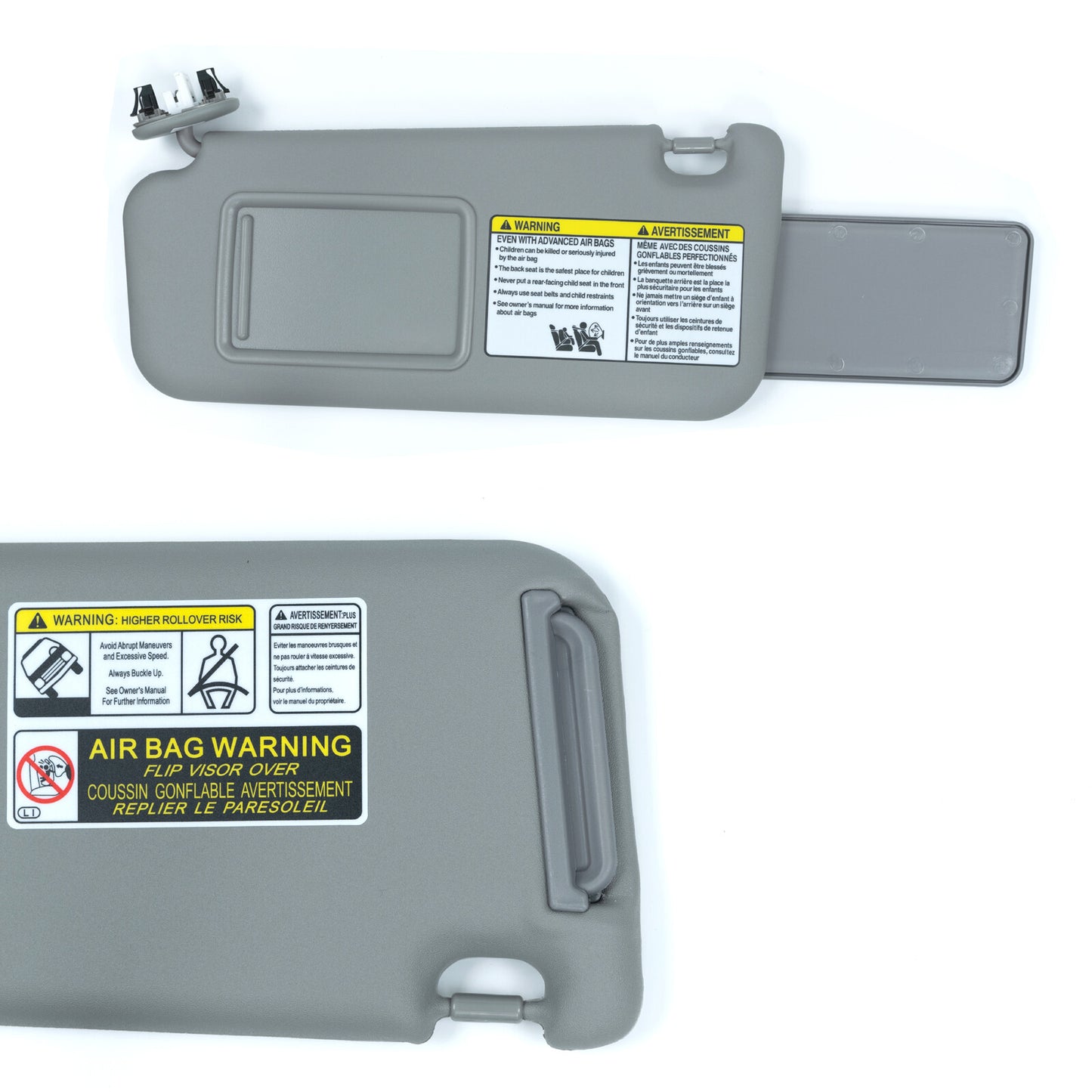 OE STYLE Driver Side Sun Visor ForToyota RAV4 2006~12 Left Gray Shade Shield ??