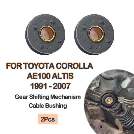 2PC TRANSMISSION SHIFTER CABLE LINK BUSHING for TOYOTA for COROLLA AE100 ALTIS 91-07