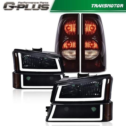 2003-2006 Silverado Black Scale Mysterious LED DRL Ginger + Calf