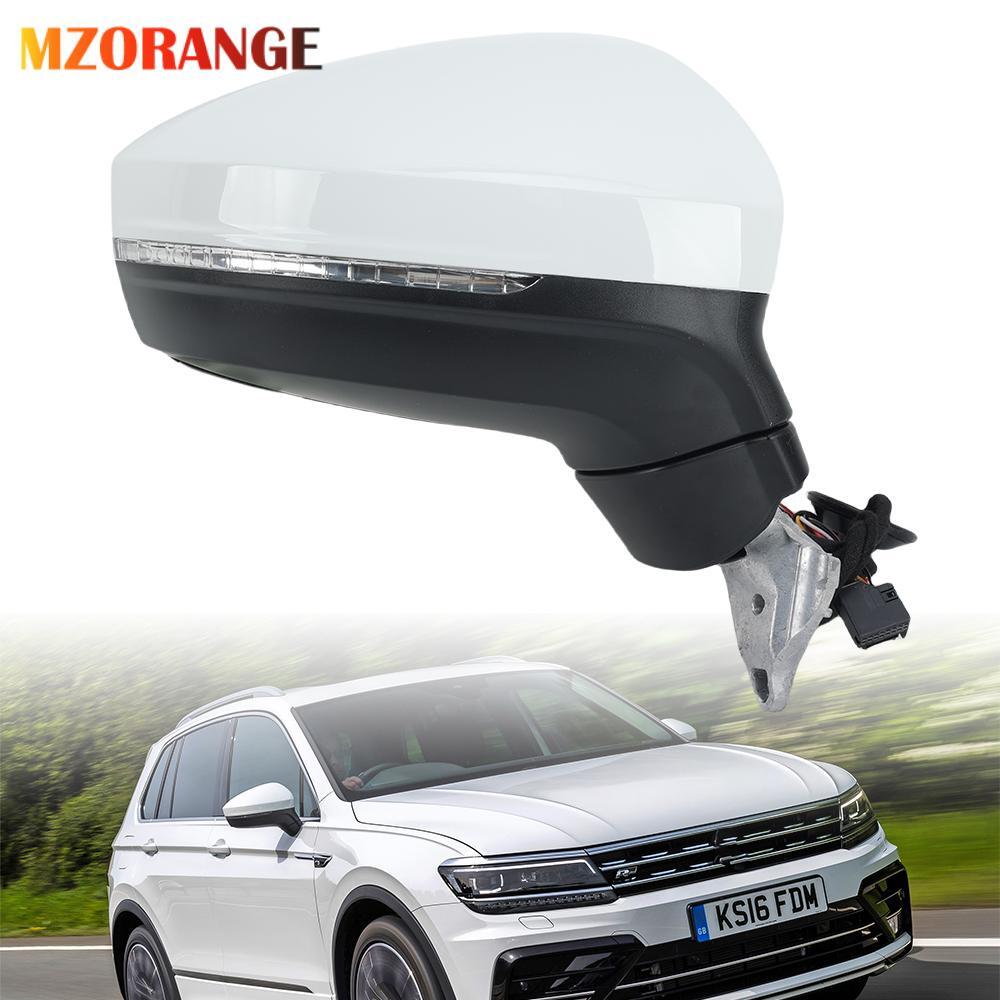 F¨¹r for VW Touareg 2018-2023 Au?enspiegel R¨¹ckspiegel Spiegel Beheizt Wei? Rechts