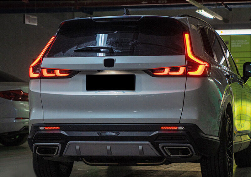 for Honda CRV CR-V 23-24 Smoked LED Rear Fog Light Lamp Tail Bumper Light Sets