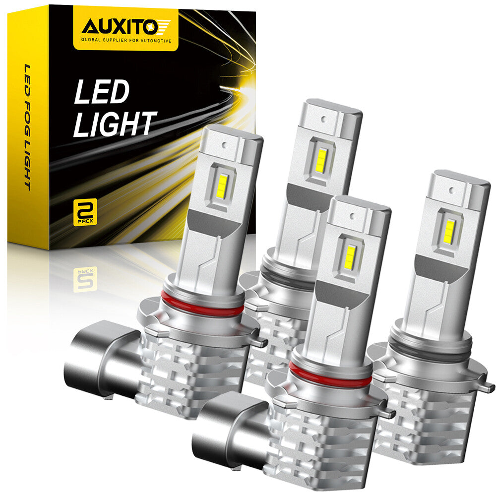 AUXITO 9005 9006 H11 LED Headlight Bulb Conversion Kit, White, Bright 6500K, 6 Pieces