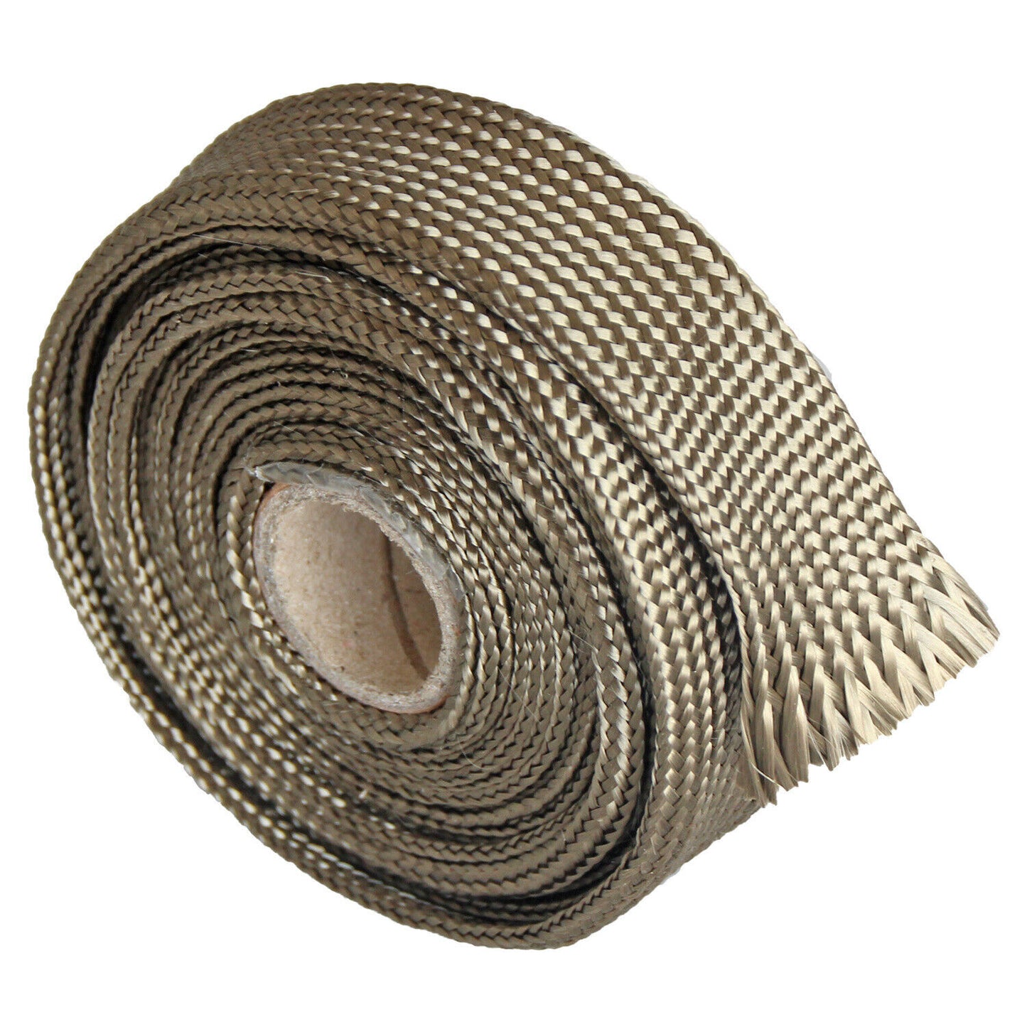 Heat Shroud Heat Hose Fiberglass Wrapped Sheath 3/5 ID x 10' Adjustable