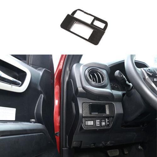 for Toyota Tacoma 2016-2022 ABS Carbon Fiber Function Control Button Frame Trim