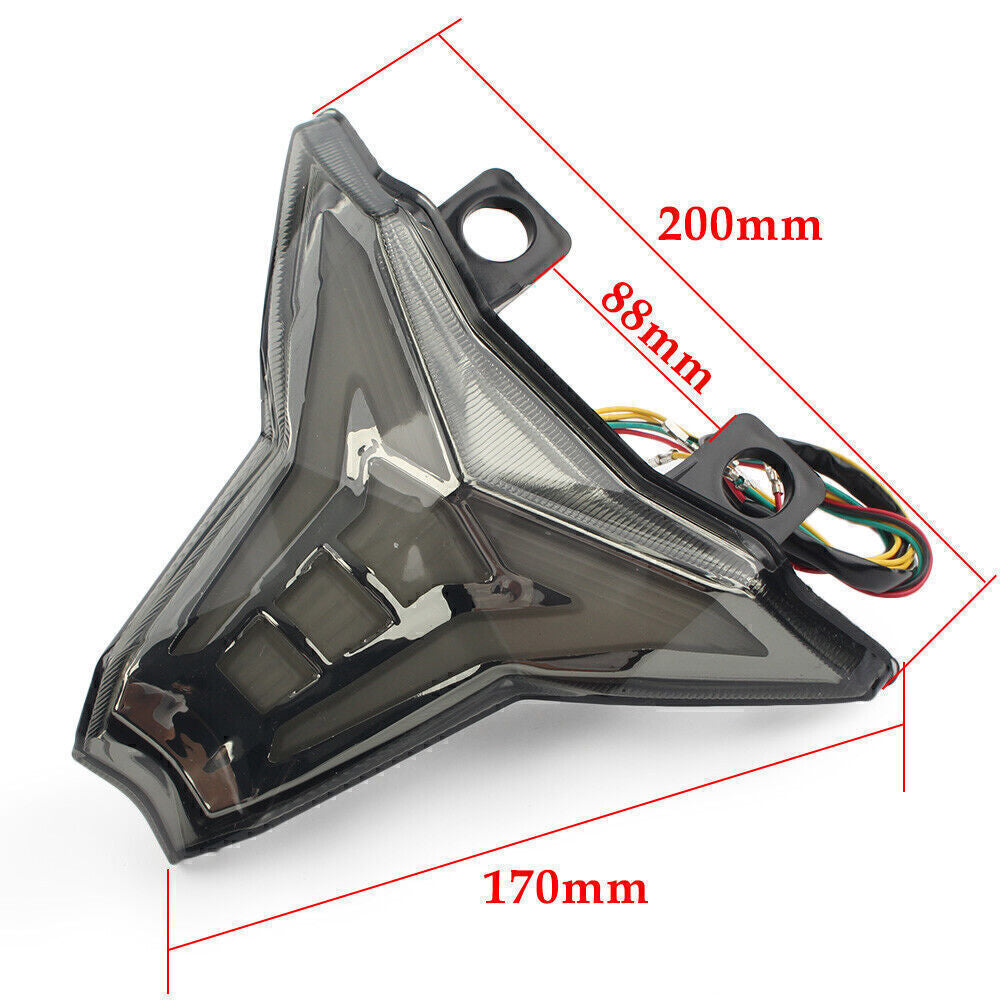 Rear Motorcycle Taillight Fit 2015-2018 16 for Kawasaki Z1000 2016-2018 2017 ZX-10R