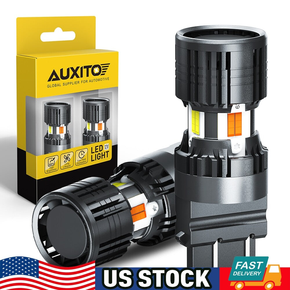 AUXITO LED, Dijingren LED 3157 4157, Magic Cream/White Light