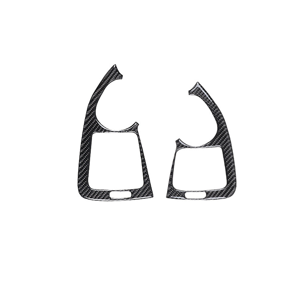 2x carbon fiber LR vents trim for Mercedes C-Class W203