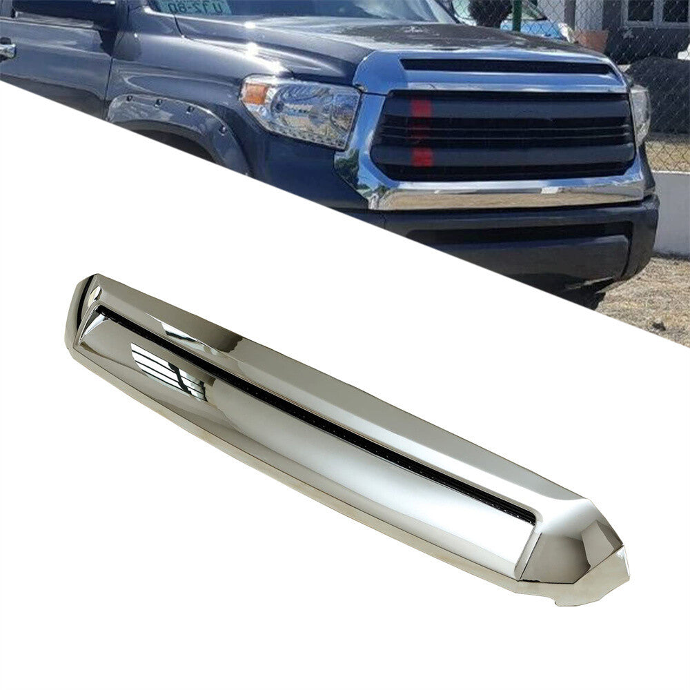Chrome Front Upper Hood Bulge Molding Grille Trim for Toyota Tundra 761800C030C0