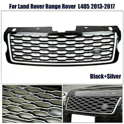 Front Upper Grill Bumper Mesh Grille Fit For LR for Range Rover Vogue L405 2013-2017