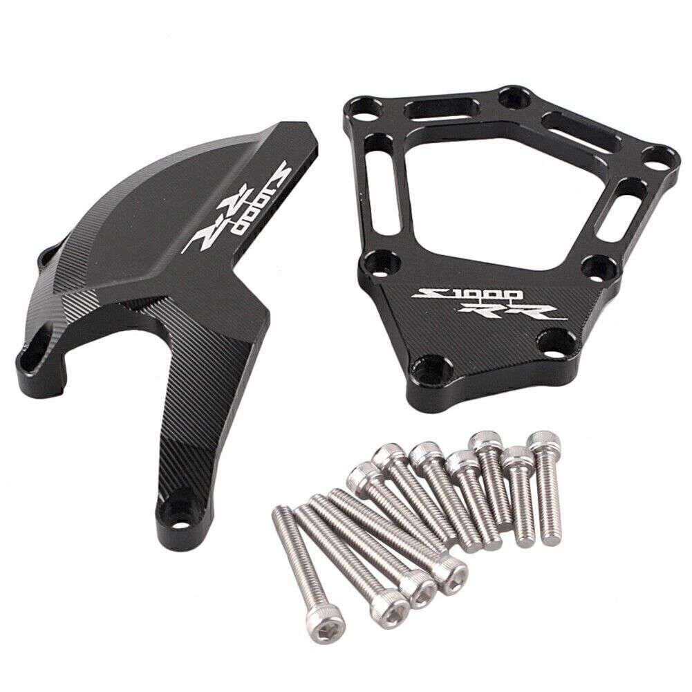 Engine Cover Slider Protector Stator Aluminum For 2009-2014 for BMW S1000R/RR Black