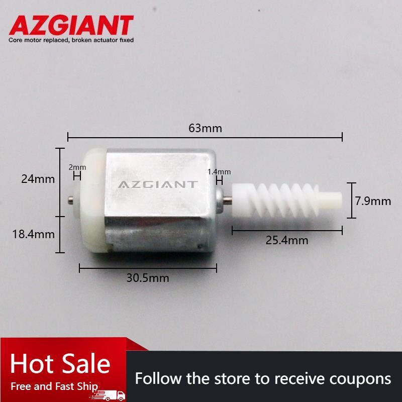 The door lock actuator motor is suitable for 2019-2023 for Nissan Altima MK6 80500-9HE0A; 80500-6CA0B