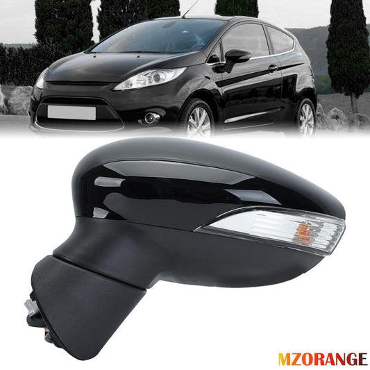 F¨¹r for Ford Fiesta 08-12 Links Au?enspiegel Elektrisch Beheizbar 8 Draht Schwarz