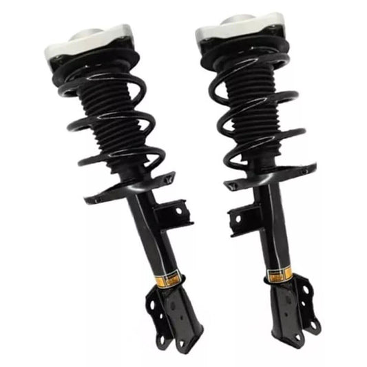 4pcs Front Rear Shock Struts Assys w/EDC Fit for BMW E38 740i 740iL 750iL 1995-2001