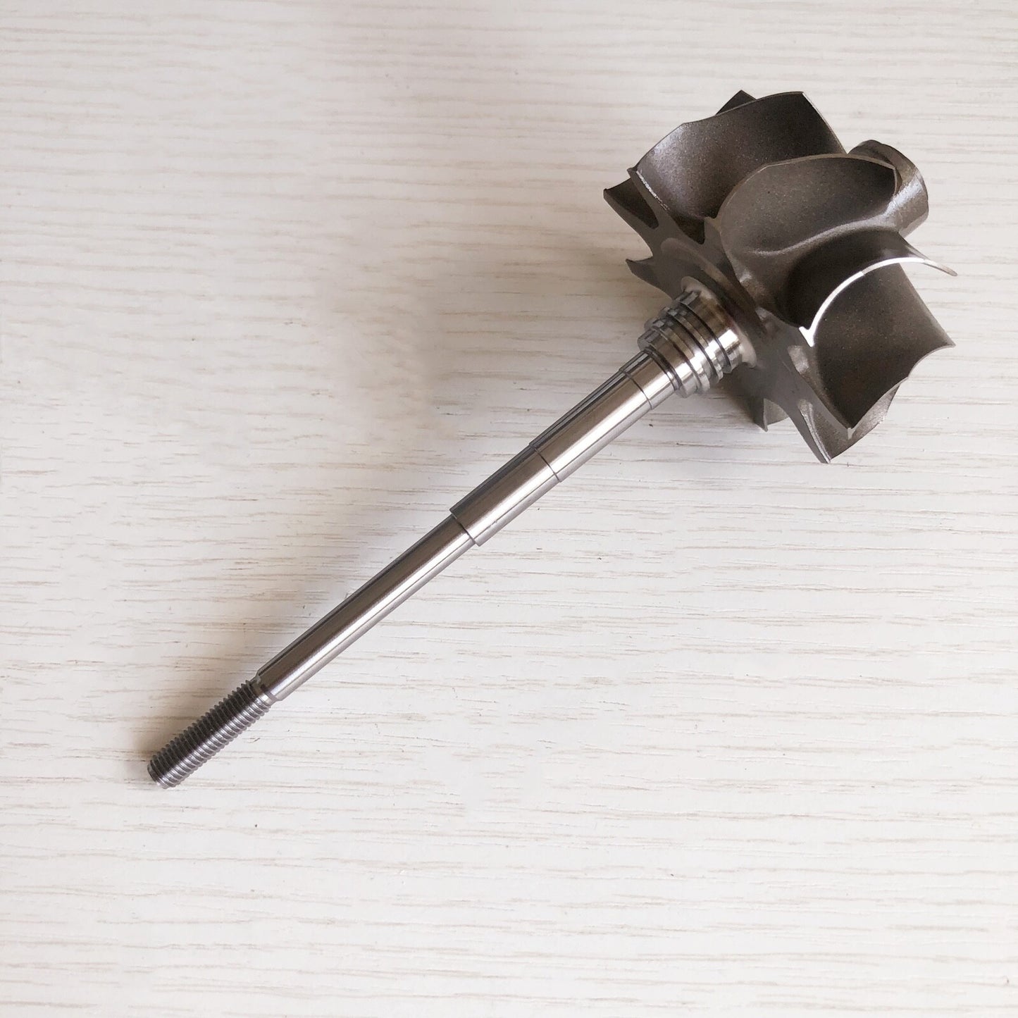 G30 Reverse 55/60 mm 9 Blade Ball Bearing Turbine Shaft/Turbine Wheel