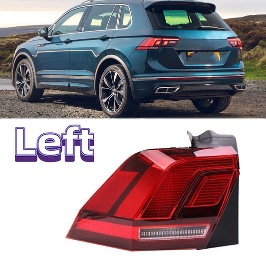 1 Pcs for VW for Volkswagen for Tiguan 2017-2021 Left Side Outside Rear Tail Light Lamp