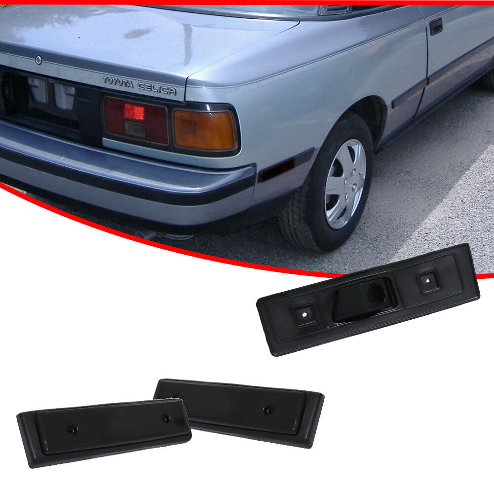 Compatible with 86-89 for Toyota Celica GT GT GTS LH Right-hand smoked rear fender side marker light lens