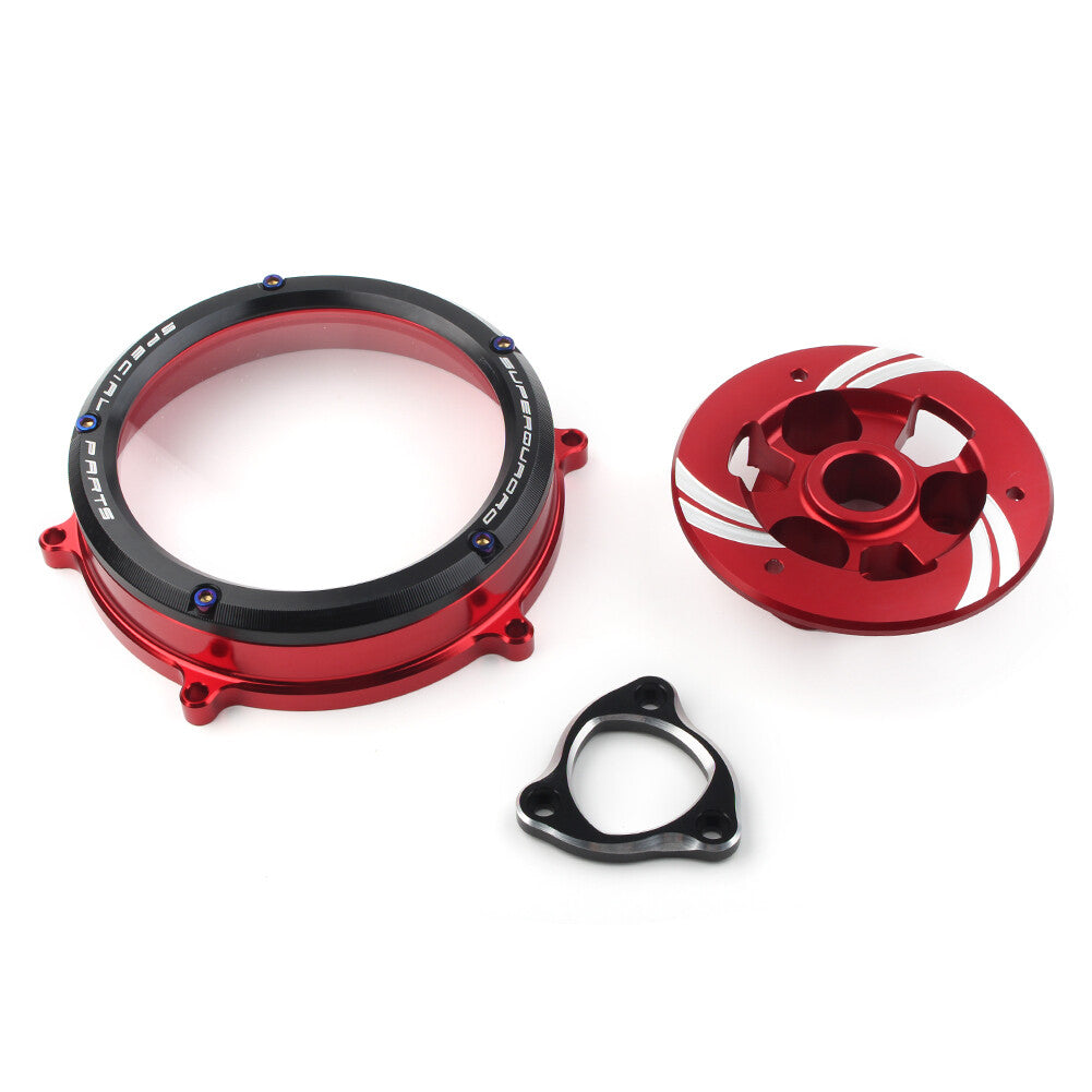 for Ducati Panigale 1199 1299 959 R S 2012-20 Clear Clutch Cover Guard Protector