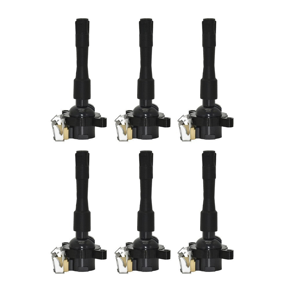 6-piece ignition coil kit suitable for BMW 325i, 323i, 2.5L, 740iL, X5, 540i, 4.4L, 330i, 530i, UF300