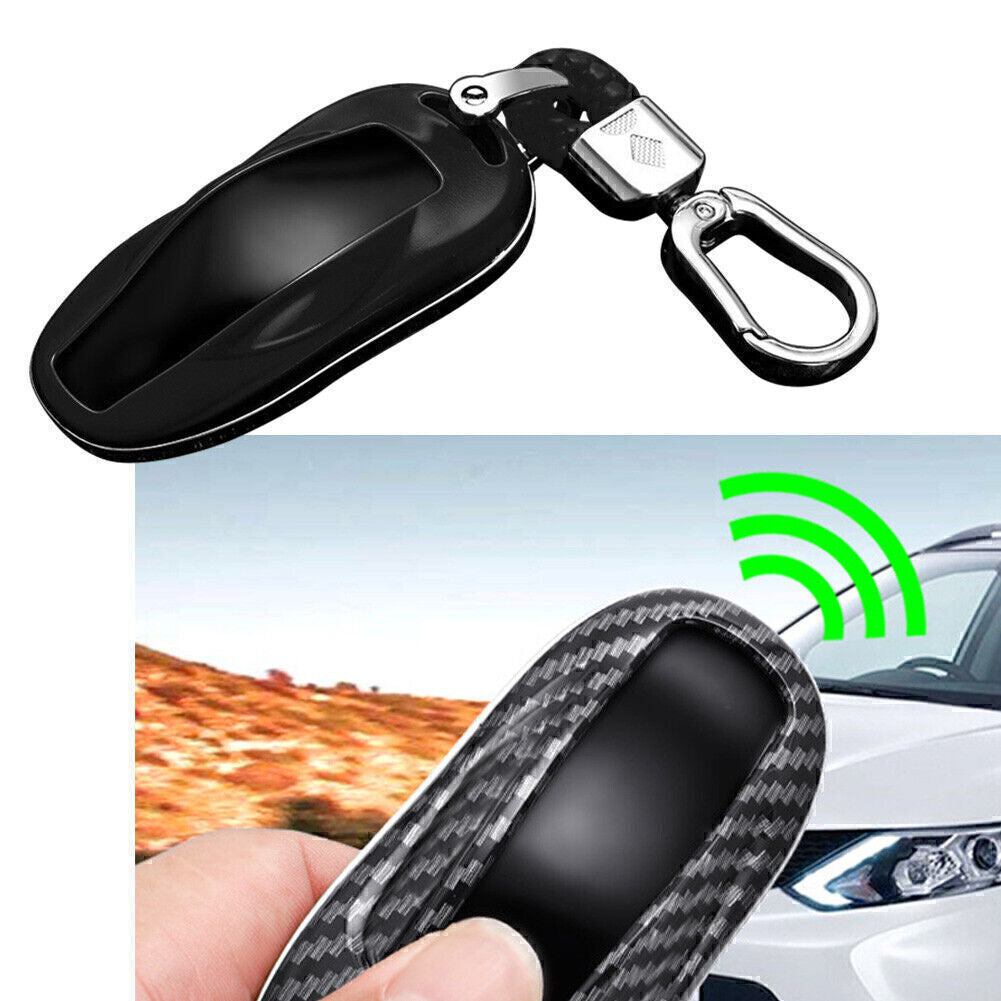 Car for Smart Key Fob Case Cover Accessories Black for Tesla for Model S 2012-2019 2018