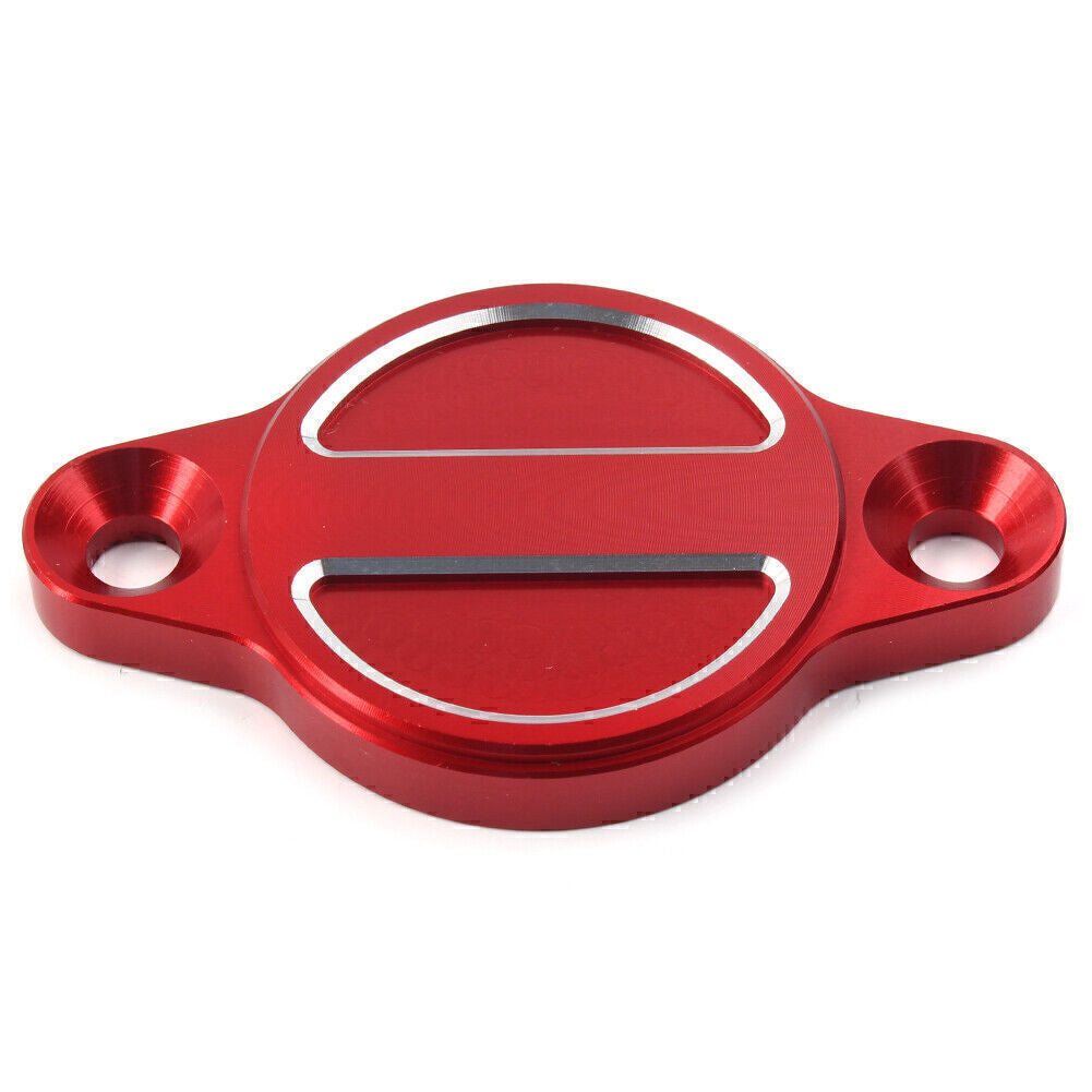 Engine Oil Filter Caps Cover Guard Fit for DUCATI Monster 1100 1200 Multistrada Red