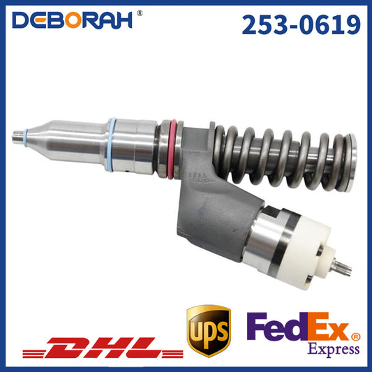 Diesel Fuel Injector 253-0619 10R-7232 For Caterpillar CAT 3406E Diesel Engine
