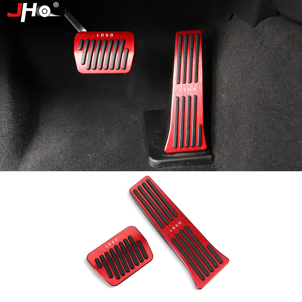 Aluminum Car Brake Gas Pedal Pad Foot Pedal Cover for Ford Explorer 2020-2022